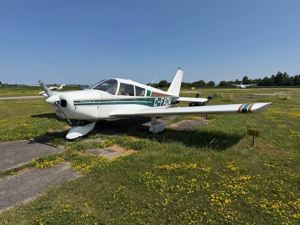 Exterior view of a 1963 Piper PA-28-150 for sale in ON