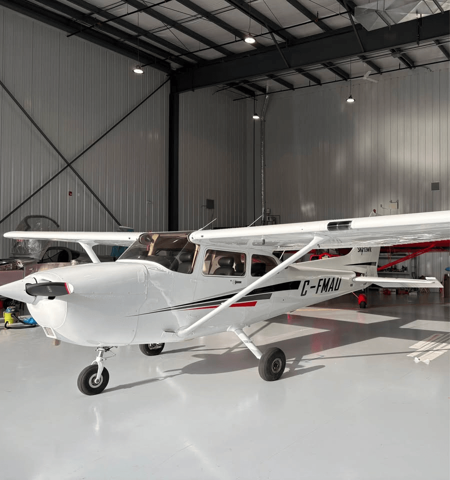 Exterior view of a 1999 Cessna 172R for sale in BC