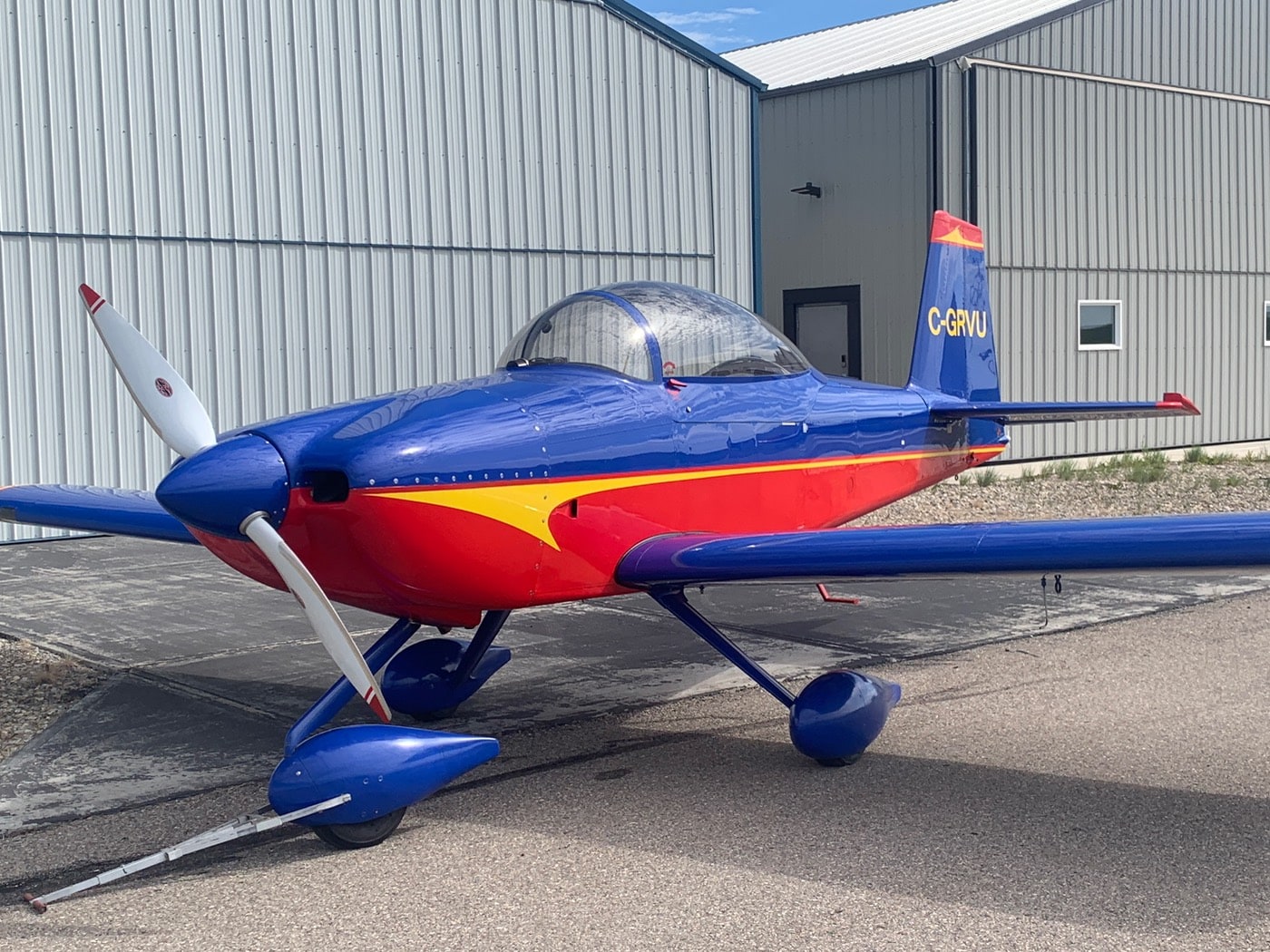 Exterior view of a 2016 Van'S RV 8A for sale in AB